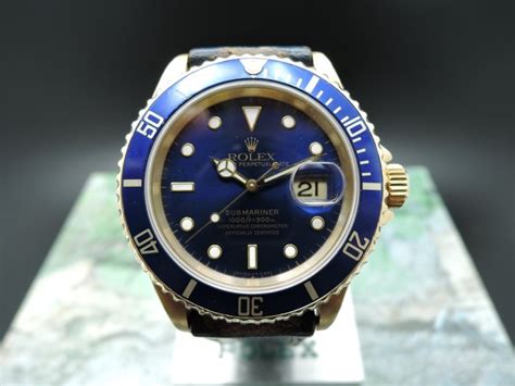 rolex submariner blauwe wijzerplaat|Rolex Submariner Date.